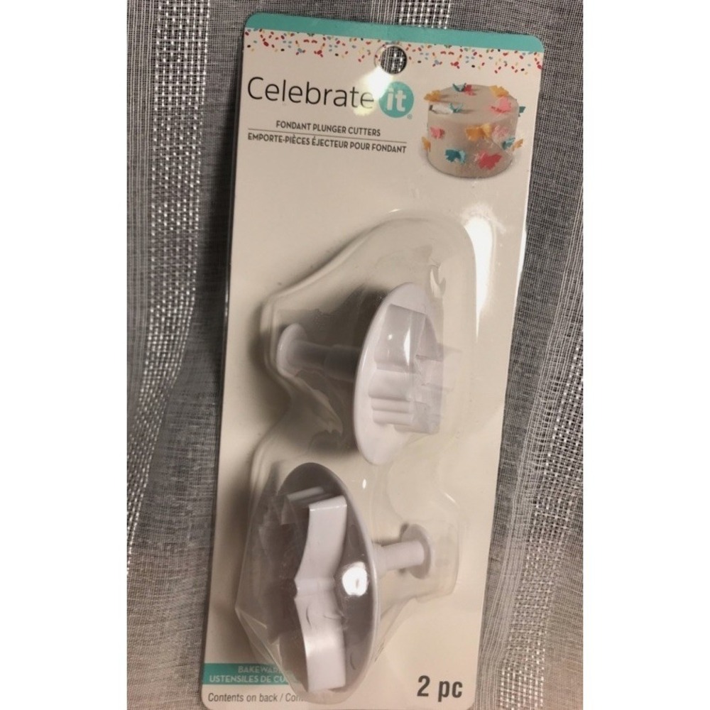 Fondant Plunger Cutters Butterflies Bakeware Art Decor Shapes Gumpaste Cakes NEW